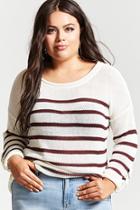 Forever21 Plus Size Striped Pullover