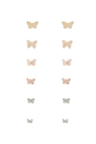 Forever21 Butterfly Stud Earring Set
