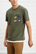 21 Men Men's  Patched Pocket Tee