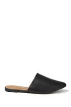 Forever21 Qupid Faux Leather Pointed Mules