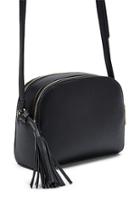 Forever21 Double-zip Faux Leather Crossbody