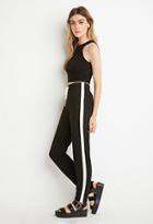Forever21 Contrast-striped Joggers
