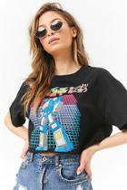 Forever21 Transformers Cropped Graphic Tee