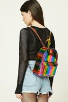 Forever21 Sheeny Rainbow Backpack