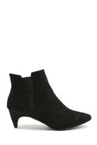 Forever21 Faux Suede Pull-on Booties