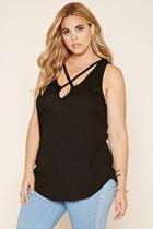 Forever21 Plus Size Crossfront Top