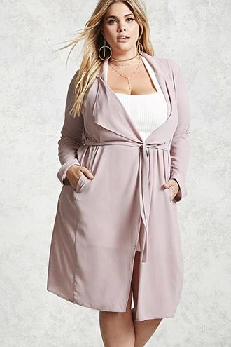 Forever21 Plus Size Trench Coat