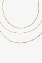 Forever21 Choker Chain Necklace Set