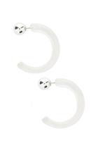 Forever21 Lucite Half-hoop Ear Jackets