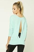 Forever21 Active Open-back Dolman Top