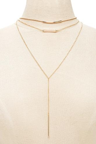 Forever21 Chain-link Necklace Set