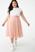 Forever21 Plus Size Layered Tulle Skirt