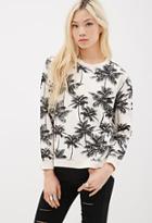 Forever21 Palm Tree Sweatshirt