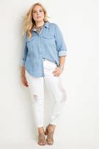 Forever21 Plus Size Classic Chambray Shirt