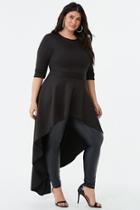 Forever21 Plus Size Scuba High-low Tunic