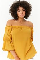 Forever21 Plus Size Crepe Off-the-shoulder Top