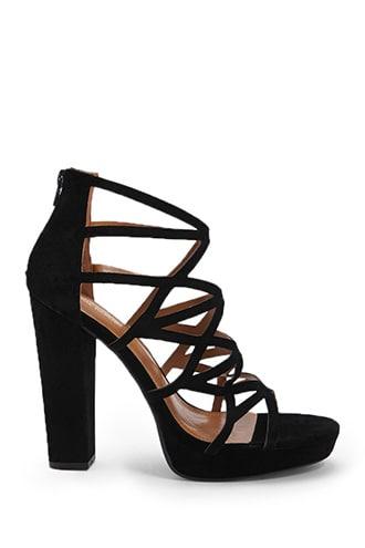 Forever21 Shoe Republic Caged Heels