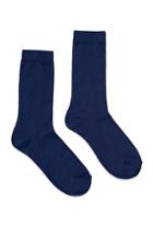 21 Men Classic Crew Socks (navy)