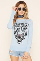 Forever21 Roaring Tiger Graphic Sweater