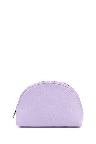 Forever21 Textured Faux Leather Makeup Bag