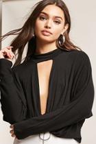 Forever21 Cutout Twist-front Sweater