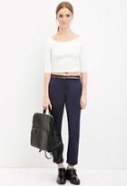 Forever21 Belted Chino Pants