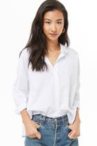 Forever21 Button-front Vented Shirt