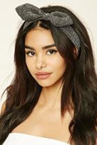 Forever21 Metallic Knotted Headwrap