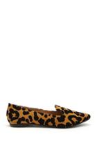 Forever21 Qupid Leopard Print Loafers