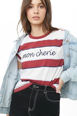 Forever21 Mon Cherie Graphic Tee