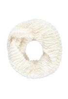 Forever21 Faux Fur Infinity Scarf (cream)