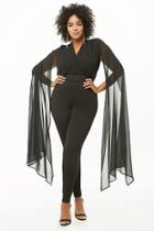 Forever21 Plus Size Batwing-sleeve Jumpsuit