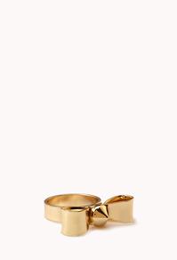 Forever21 Spiked Bow Ring
