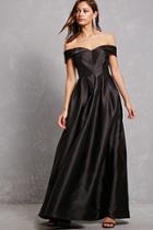 Forever21 Satin Pleated Gown