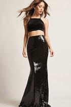 Forever21 Sequin Maxi Mermaid Skirt