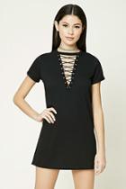 Forever21 Crisscross Lace-up Dress