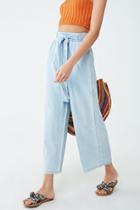 Forever21 Chambray Ankle Pants
