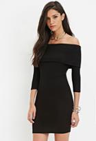 Forever21 Off-the-shoulder Sweater Dress