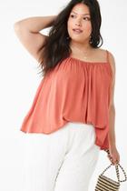Forever21 Plus Size Gauze Scoop Cami