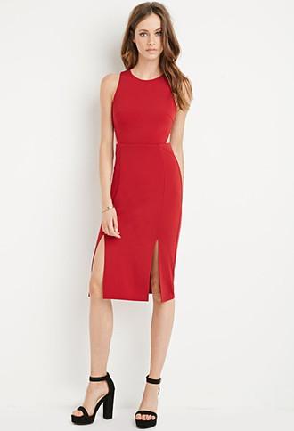 Forever21 Cutout M-slit Dress