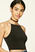 Forever21 Square Neck Cropped Cami