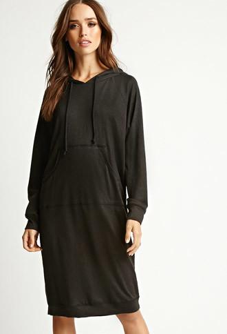 Forever21 Nytt Hoodie Sweater Dress