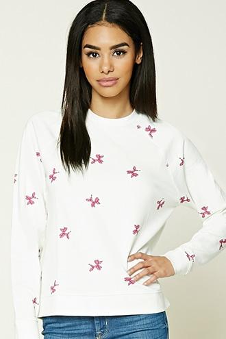 Forever21 Balloon Dog Graphic Sweatshirt