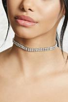 Forever21 Linked Rhinestone Choker