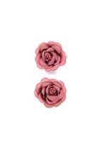 Forever21 Blossom Rose Hair Clip Set