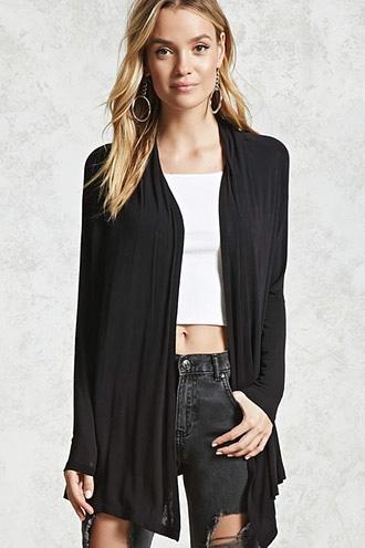Forever21 Contemporary Split Cardigan