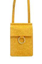Forever21 Faux Suede O-ring Crossbody