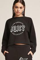 Forever21 Juicy By Juicy Couture Fleece Graphic Pullover