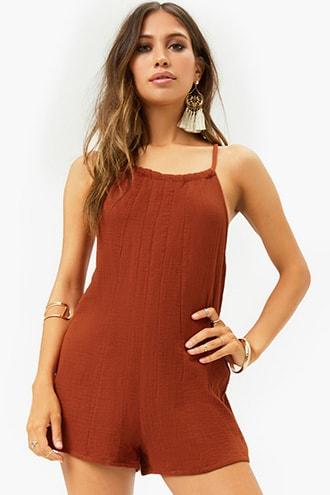 Forever21 Cross-back Romper