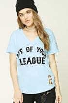 Forever21 Out Of Your League V-neck Tee